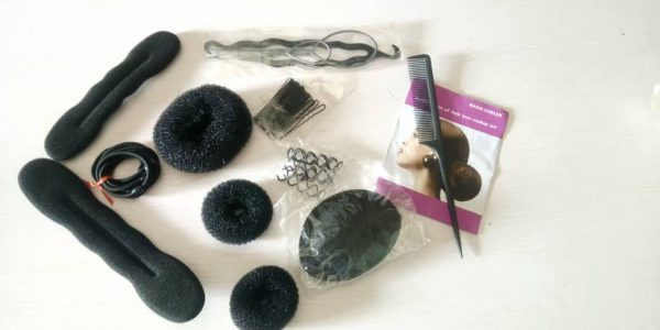 Hair bun maker kit