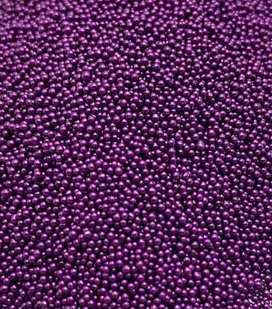 Purple jojoba beads