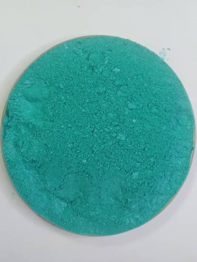 Mica teal blue