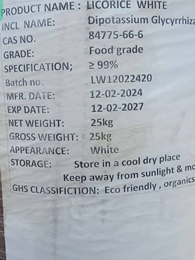 Licorice extract white powder – 99%