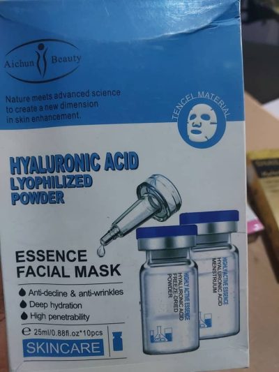 Hyaluronic acid essence sheet mask
