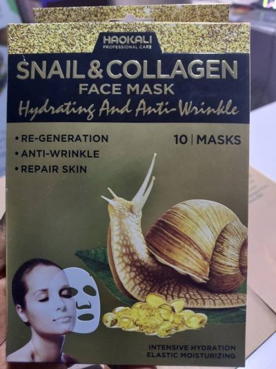 Snail collagen sheet mask
