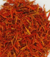 Safflower dried petals