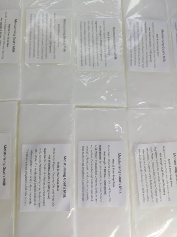 Soap base - Goat milk melt and pour