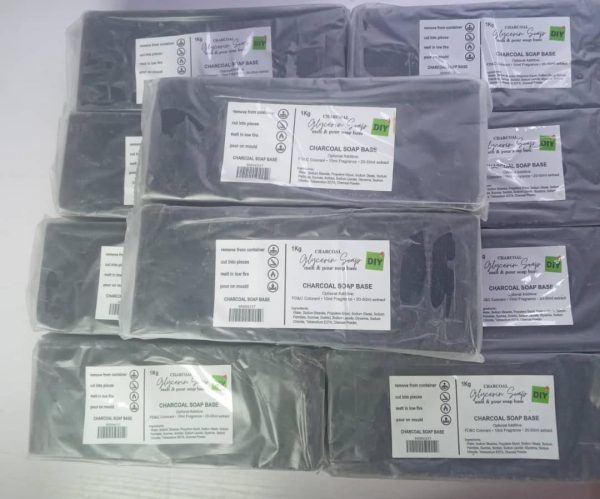 Soap base - Activated charcoal melt and pour