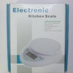 Electronic kitchen scale (white and blue pack)