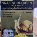 Snail collagen sheet mask