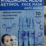 Hyaluronic acid retinol sheet mask