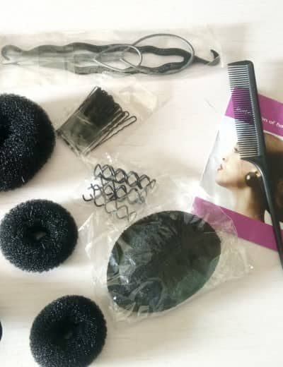 Hair bun maker kit